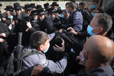נעצר החשוד בדרדור פח אשפה במאה שערים
