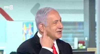 נתניהו למראיינת: תורידי את האזנייה; אומרים לך להפריע