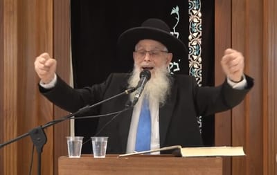 הרב אריאל: את בית המקדש תבנה ממשלת ישראל