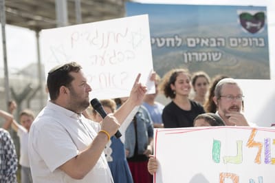 "בסיס צבאי מזהם את קידוח המים של השומרון"