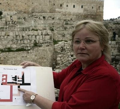 הארכיאולוגית שחשפה את ארמון דוד תובא למנוחות