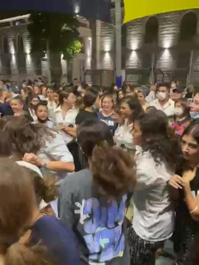 צפו: איילת שקד מפזזת בהקפות שניות