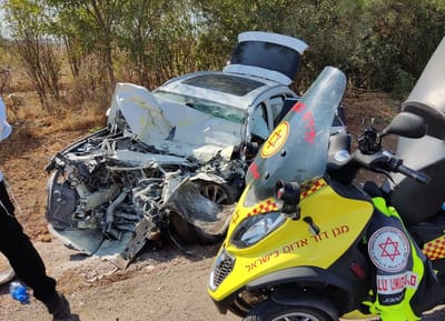 כשבוע לאחר התאונה בגליל: תאונת אוטובוס נוספת