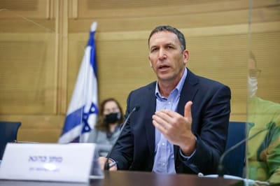 השר מתן כהנא בדיון בכנסת