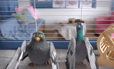 הסלב שיחליף את היונים בפרסומת של ביטוח ישיר