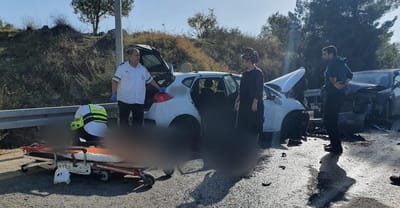 תאונה קטלנית סמוך לגמזו; בת 60 נהרגה