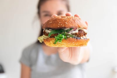 גם בריא וגם טעים: המבורגר טבעוני