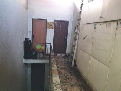 6 פצועים בשריפה; בת 50 קפצה מהחלון ונפצעה קשה