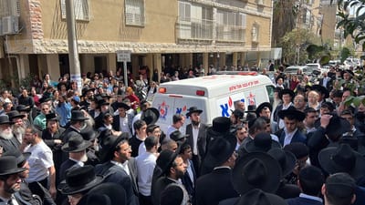 מאות מלווים את יעקב שלום הי"ד, שנרצח בפיגוע