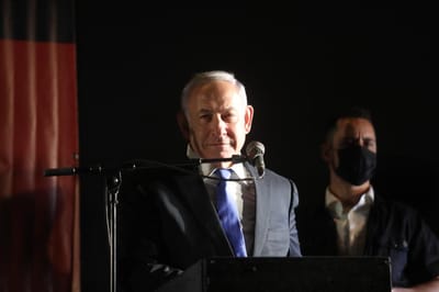 נתניהו בהפגנת הימין: "הגיע הזמן לחזור למחנה הלאומי"