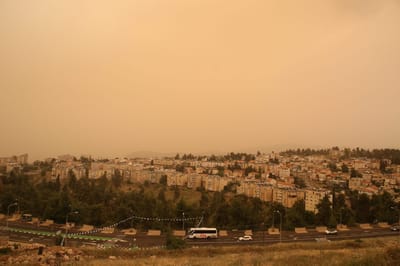 זיהום אוויר חריג ברחבי הארץ: מתי צפויה רגיעה?