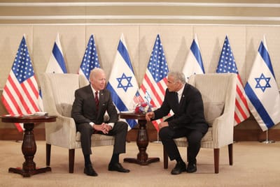 ביידן ביקש מלפיד: בעניין הפלסטיני, אל תפתיעו אותנו