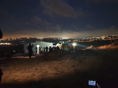 בפעם השניה בתוך שבוע: הרס ברמת מגרון. צפו בתיעוד