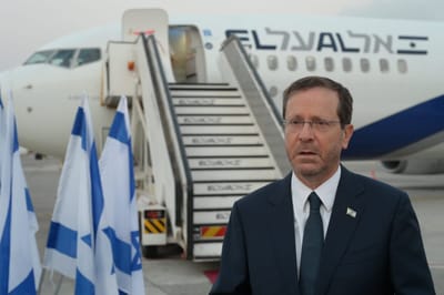 הנשיא הרצוג ורעייתו המריאו לביקור בגרמניה