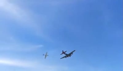 במהלך מפגן אווירי: תאונה אווירית מחרידה בדאלאס