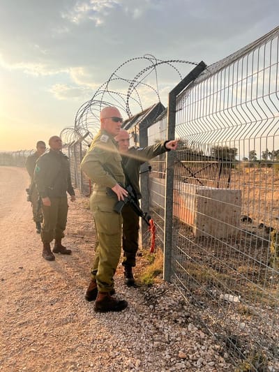 האלוף גורדין הגיע לבסיס בו בוצעה גניבת הענק