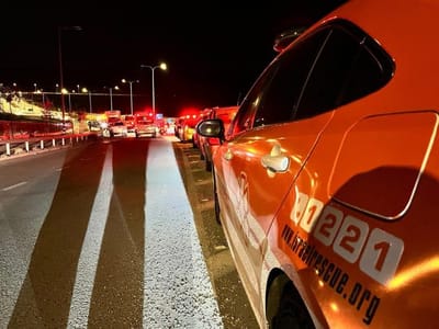 תוך שעה: 3 פצועים ב-2 תאונות דרכים בירושלים