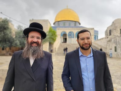 וסרלאוף עלה להר הבית: "זה בית חיינו"