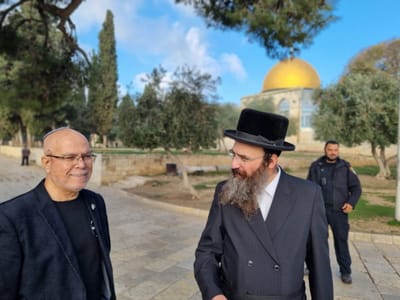 הח"כ מעוצמה יהודית עלה לראשונה להר הבית | תיעוד