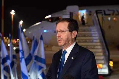 הנשיא המריא לביקור רשמי באיחוד האירופי בבלגיה