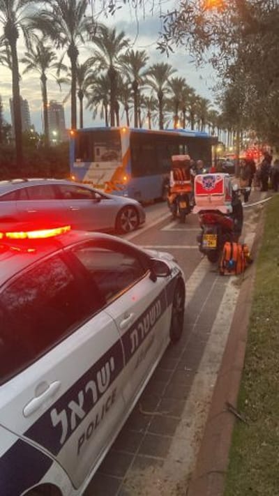 תאונה קשה בקריית ים: הולך רגל נהרג מפגיעת רכב