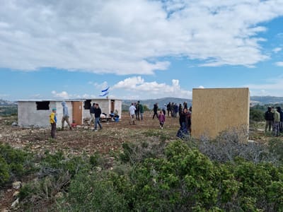 שוב: ממשלת הימין מפנה מאחז ביו"ש