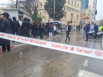 שריפה ברחוב הרב אג"ן בירושלים, אין נפגעים