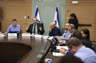 הדיון בוועדת החוקה על חוק יסוד השפיטה. קרדיט