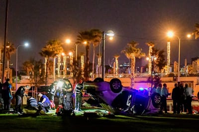 זירת הפיגוע בת"א