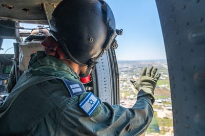 פספסתם? כך נראה המטס הגדול ביותר של חיל האוויר