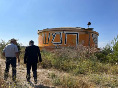 מבקר מפתיע: גלעד קריב הגיע לחומש