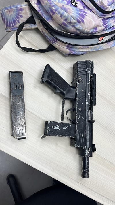 עם כדור מוכן בקנה: המשטרה תפסה נשק בצפון