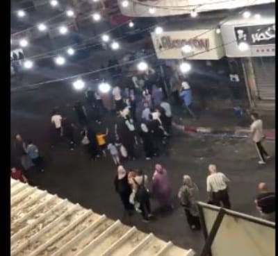 צפו: תושבי מחנה הפליטים ג'נין בורחים מבתיהם