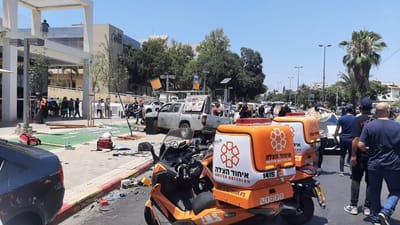 פיגוע דריסה בתל אביב: 8 פצועים, 3 מהם במצב קשה