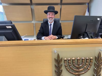 רגע לפני סיום: המועמד לרב הראשי תרם למכון פוע"ה