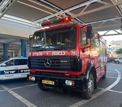 שריפה במלון באילת: האורחים הונחו להישאר בחדרים