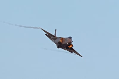 השבת אבידה: מישהו מצא מטוס F-35 אמריקאי?