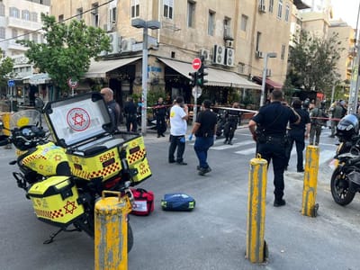 תיעוד: חיסול המחבל בפיגוע בתל אביב