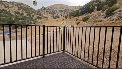 צפו בתיעוד נדיר: גשם בחרמון באמצע הקיץ