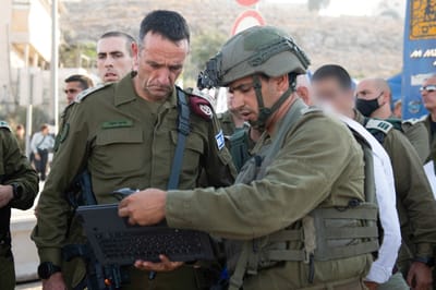 הרמטכ"ל בזירת הפיגוע