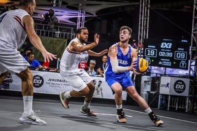 אליפות אירופה 3X3: נבחרות ישראל הודחו