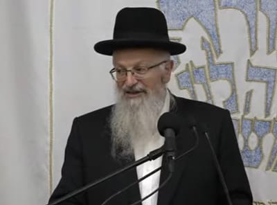 צפו: שיעורו השבועי של הרב שמואל אליהו