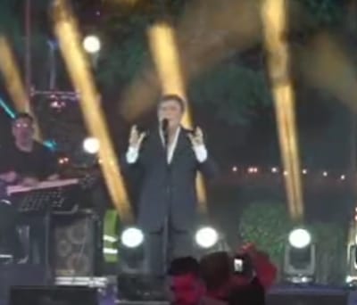 יהורם גאון הטיח בקהל: "מה שאתם עושים זו בושה". צפו