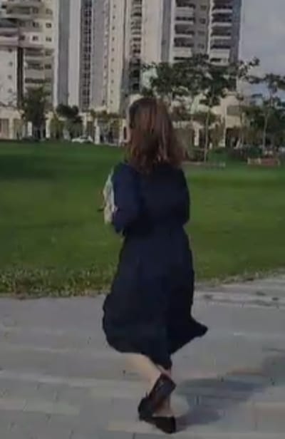 הח"כית לא הספיקה להגיע לממ"ד ושכבה על הרצפה. צפו