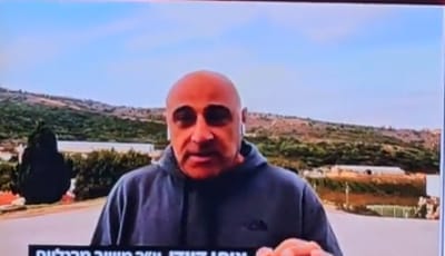 המרואיין נאלץ להימלט באמצע שידור. צפו