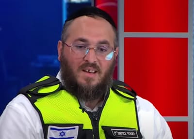 לא עמד בעומס: המתנדב המוכר התמוטט ופונה לבי"ח