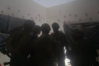 תיעוד: צה"ל חיסל מהאוויר חוליית מחבלים בטול כרם