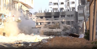 תיעוד מהתקיפה: עשרות מחבלים חוסלו הלילה בעזה