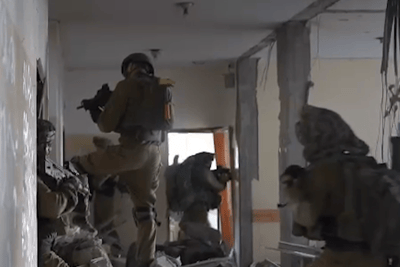 צה"ל פשט על חמ"ל הבטחון הכללי של חמאס. צפו