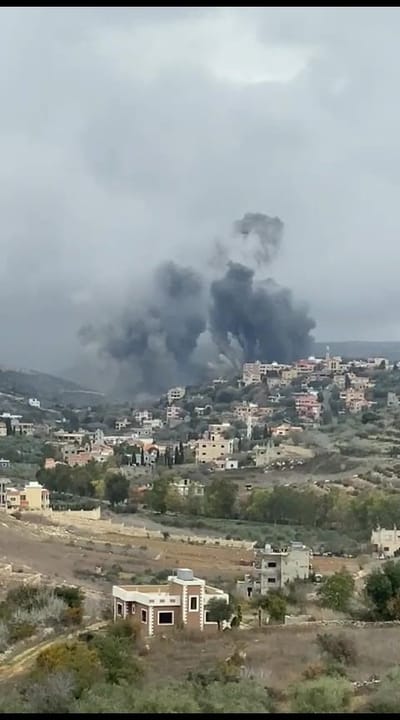 מהאוויר והיבשה: צה"ל תקף תשתיות טרור של חיזבאללה
